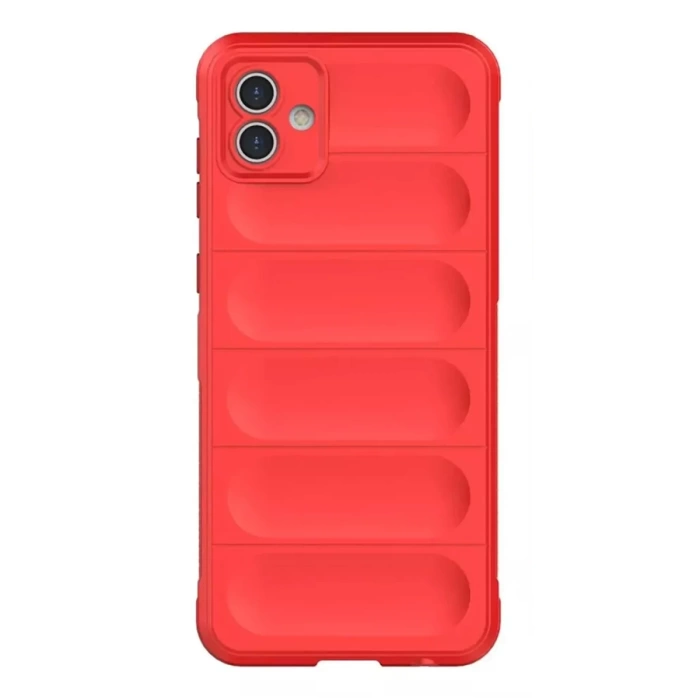 Newface Samsung Galaxy A05 Kılıf Optimum Silikon - Kırmızı