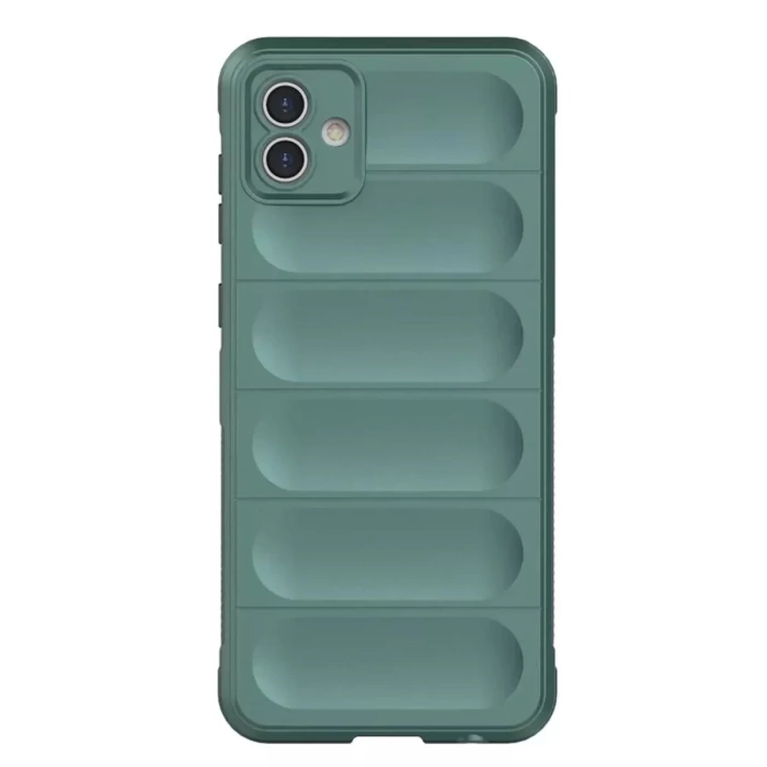 Newface Samsung Galaxy A05 Kılıf Optimum Silikon - Koyu Yeşil