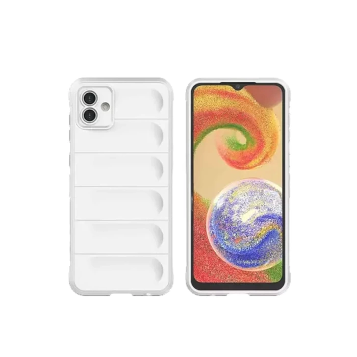 Newface Samsung Galaxy A05 Kılıf Optimum Silikon - Krem