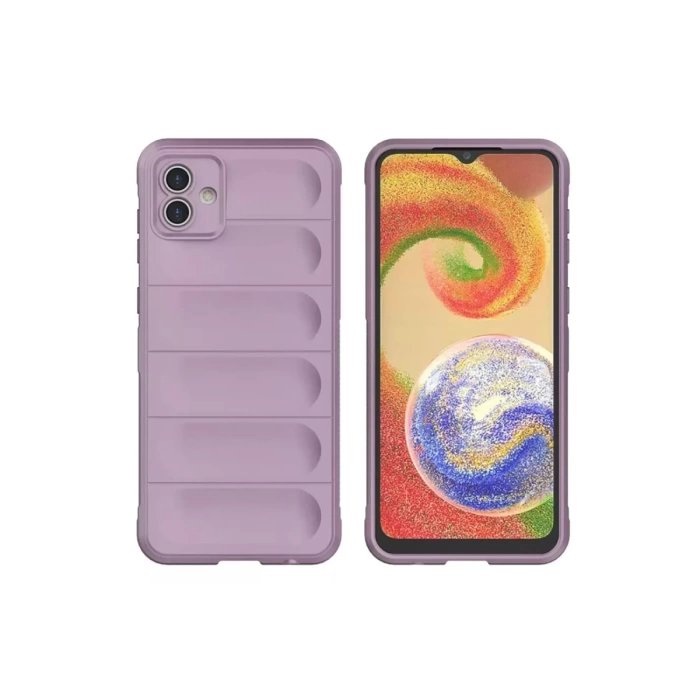 Newface Samsung Galaxy A05 Kılıf Optimum Silikon - Mor