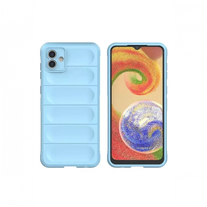 Newface Samsung Galaxy A05 Kılıf Optimum Silikon - Sky Blue