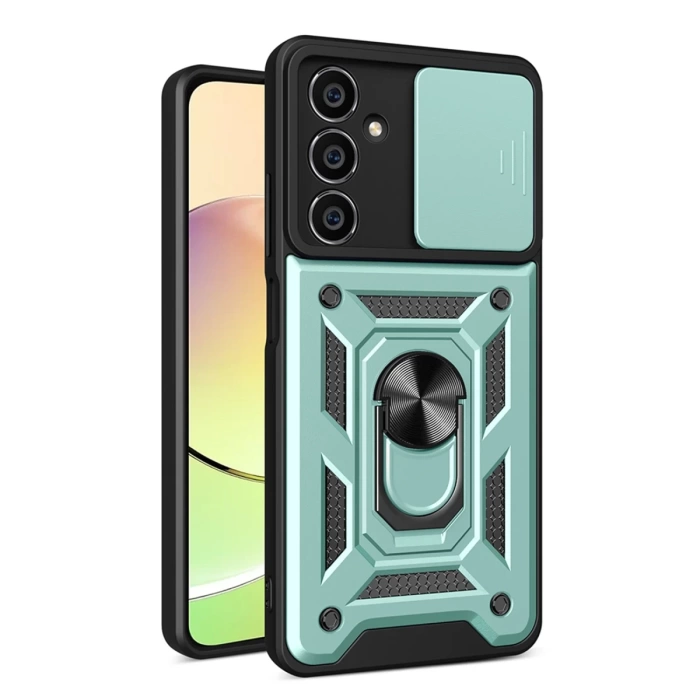 Newface Samsung Galaxy A05 Kılıf Pars Lens Yüzüklü Silikon
