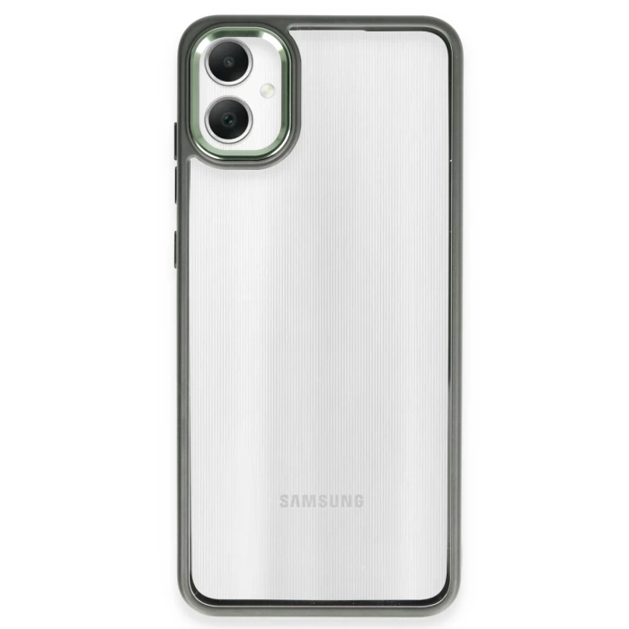 Newface Samsung Galaxy A05 Kılıf Power Silikon - Koyu Yeşil