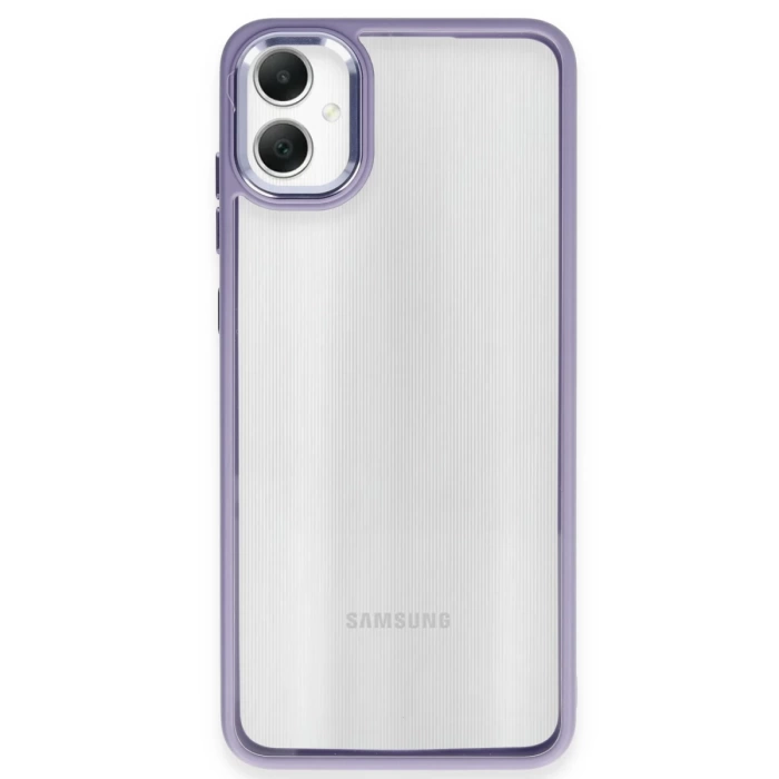 Newface Samsung Galaxy A05 Kılıf Power Silikon - Lila