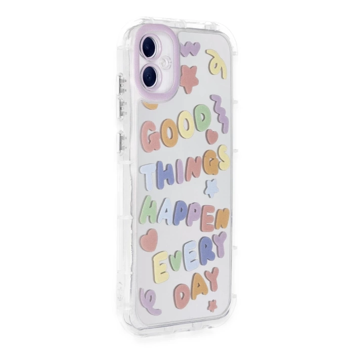 Newface Samsung Galaxy A05 Kılıf Reflexion Desenli Kapak