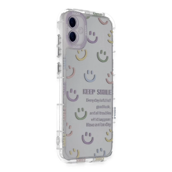 Newface Samsung Galaxy A05 Kılıf Reflexion Desenli Kapak - Desen 2