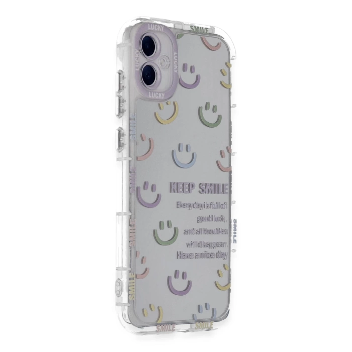 Newface Samsung Galaxy A05 Kılıf Reflexion Desenli Kapak - Desen 2