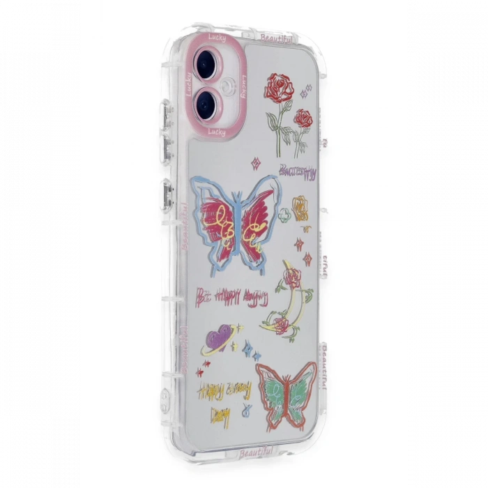 Newface Samsung Galaxy A05 Kılıf Reflexion Desenli Kapak - Desen 8