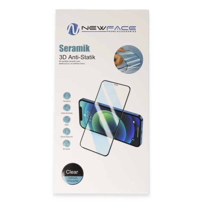 Newface Samsung Galaxy A05S 3D Antistatik Seramik Nano Ekran Koruyucu