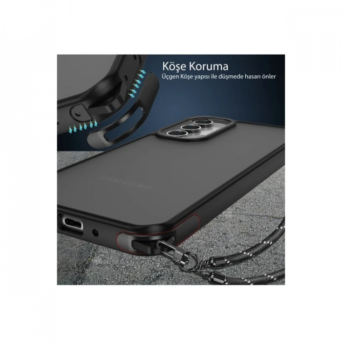 Newface Samsung Galaxy A02S Kılıf Auto Focus Kapak