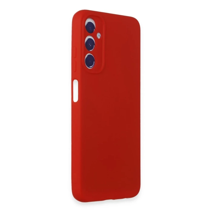 Newface Samsung Galaxy A05S Kılıf First Silikon - Kırmızı