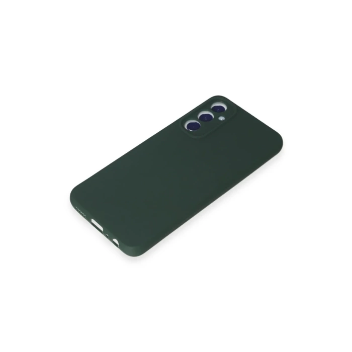 Newface Samsung Galaxy A05S Kılıf First Silikon - Koyu Yeşil