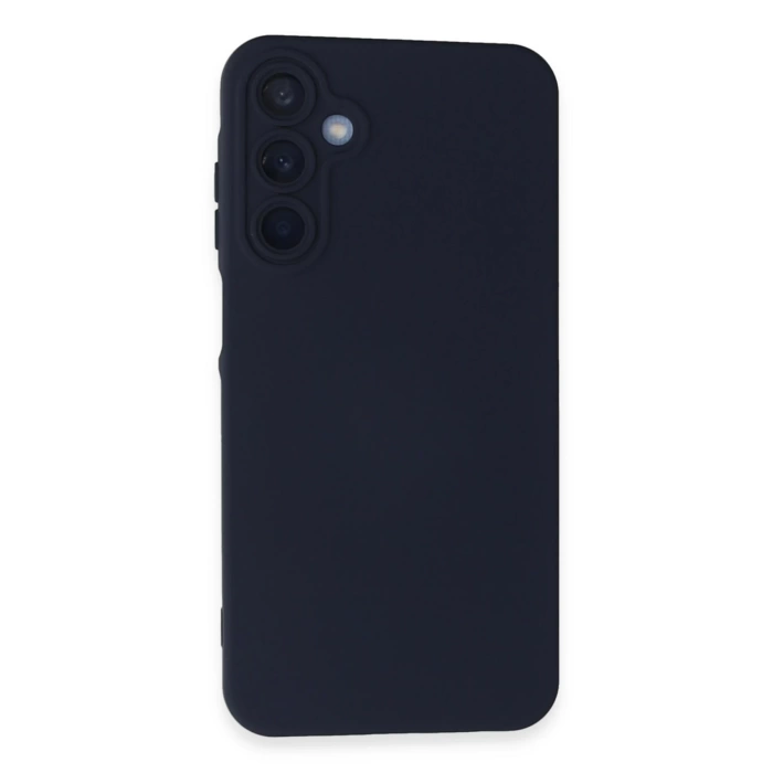Newface Samsung Galaxy A05S Kılıf Nano içi Kadife Silikon - Lacivert