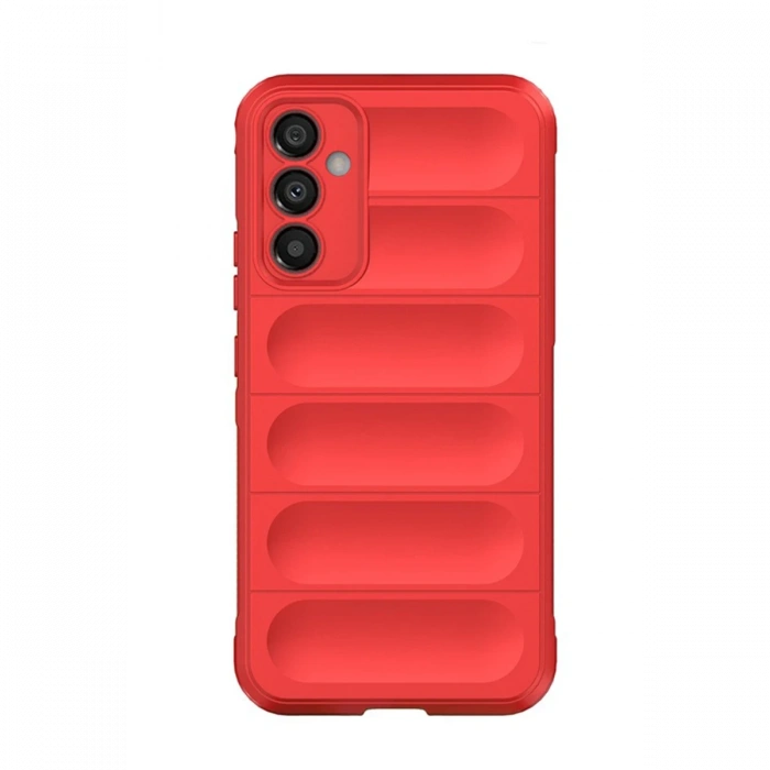 Newface Samsung Galaxy A05S Kılıf Optimum Silikon - Kırmızı