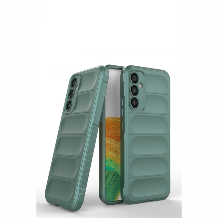 Newface Samsung Galaxy A05S Kılıf Optimum Silikon - Koyu Yeşil