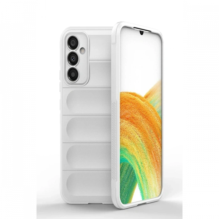 Newface Samsung Galaxy A05S Kılıf Optimum Silikon - Krem