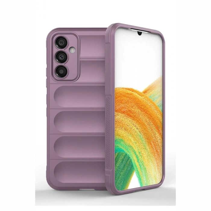 Newface Samsung Galaxy A05S Kılıf Optimum Silikon - Mor