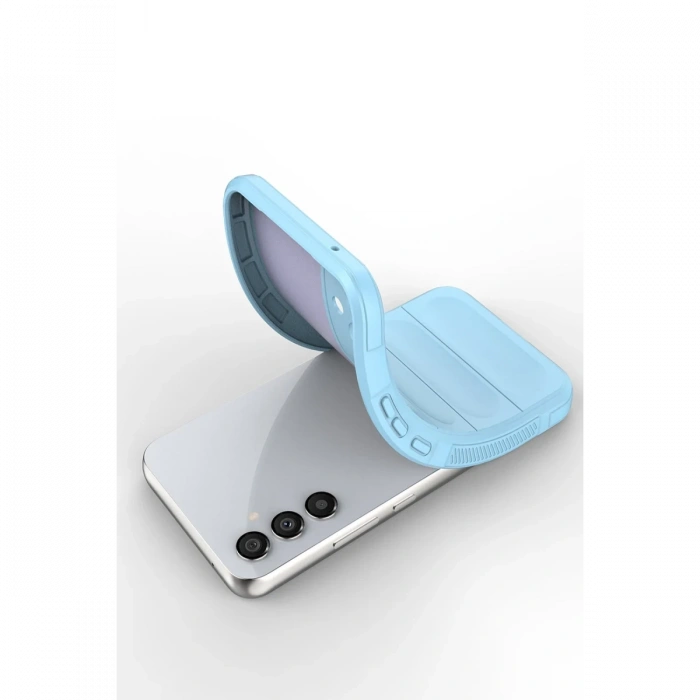 Newface Samsung Galaxy A05S Kılıf Optimum Silikon - Sky Blue