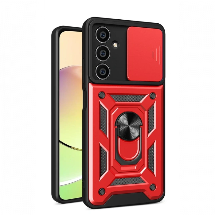 Newface Samsung Galaxy A05S Kılıf Pars Lens Yüzüklü Silikon