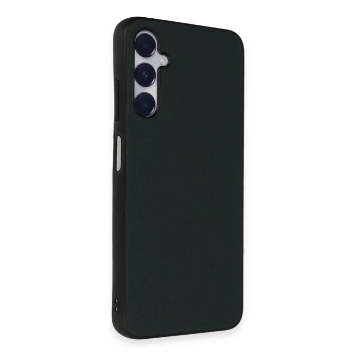 Newface Samsung Galaxy A05S Kılıf Taft Kapak - Koyu Yeşil