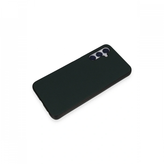 Newface Samsung Galaxy A05S Kılıf Taft Kapak - Koyu Yeşil