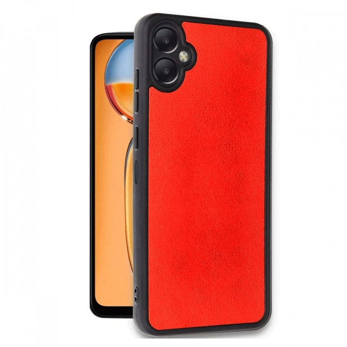 Newface Samsung Galaxy A06 Kılıf Aras Deri Kapak