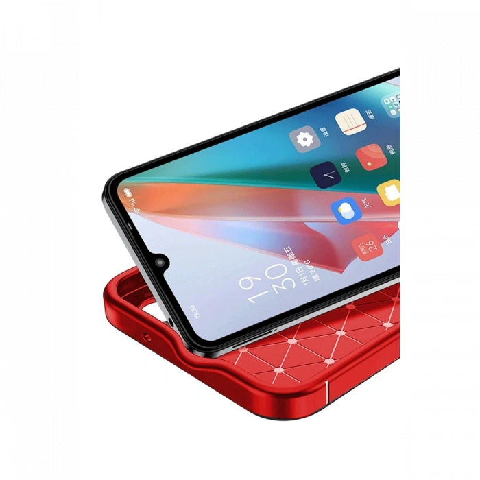 Newface Samsung Galaxy A06 Kılıf Auto Focus Karbon Kapak
