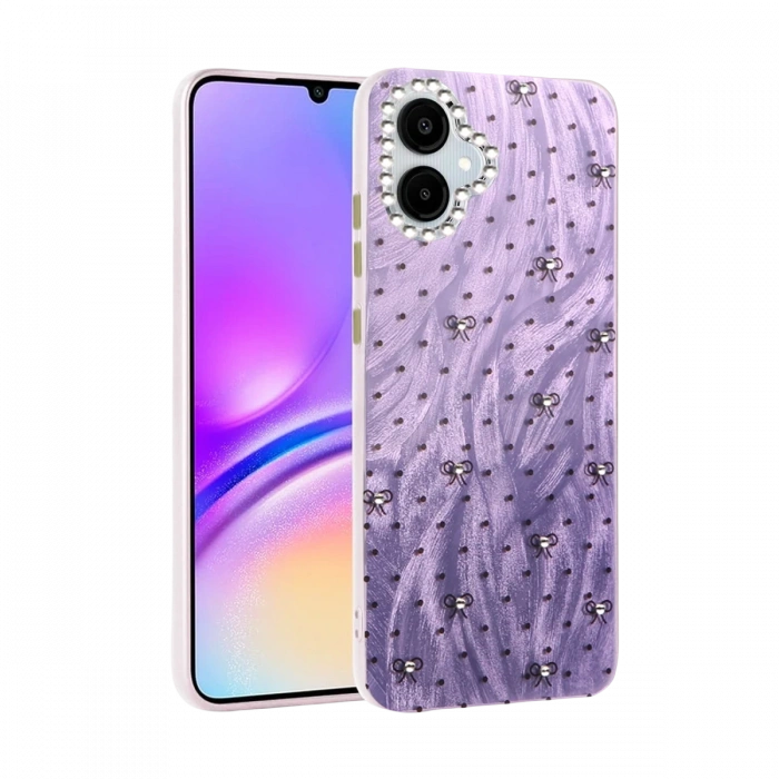 Newface Samsung Galaxy A06 Kılıf Blade Aynalı Desenli Kapak