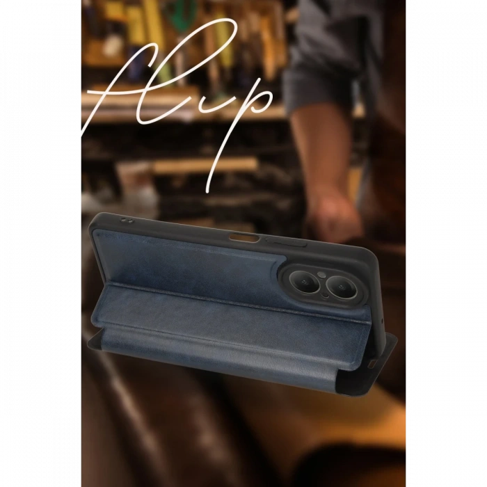 Newface Samsung Galaxy A06 Kılıf Flip Cover - Siyah
