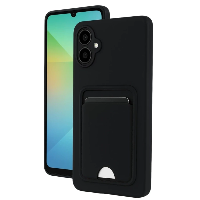 Newface Samsung Galaxy A06 Kılıf Kelvin Kartvizitli Silikon