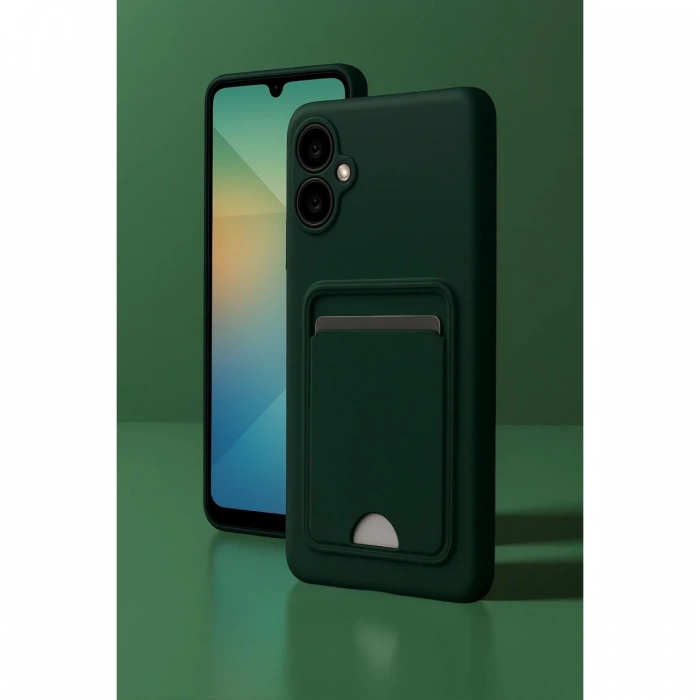 Samsung Galaxy A06 Kılıf Kelvin Kartvizitli Silikon