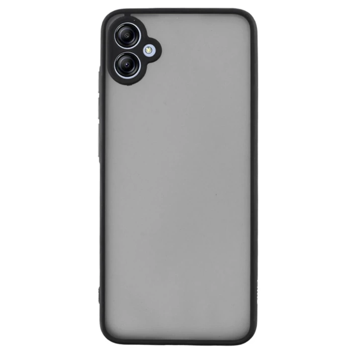 Newface Samsung Galaxy A06 Kılıf Montreal Silikon Kapak - Siyah