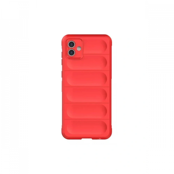 Newface Samsung Galaxy A06 Kılıf Optimum Silikon - Kırmızı