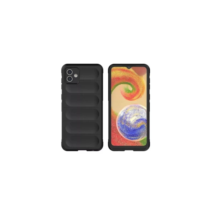 Newface Samsung Galaxy A06 Kılıf Optimum Silikon - Siyah