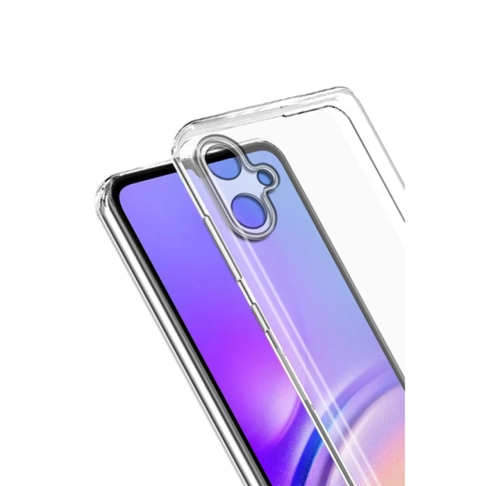 Newface Samsung Galaxy A07 Lüx Şeffaf Silikon - Şeffaf