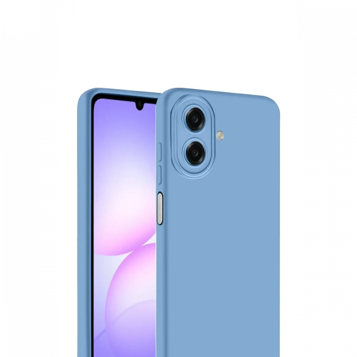 Newface Samsung Galaxy A07 Nano içi Kadife Silikon