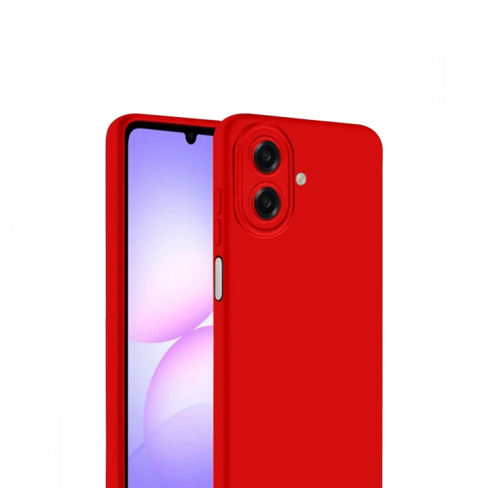 Newface Samsung Galaxy A07 Nano içi Kadife Silikon