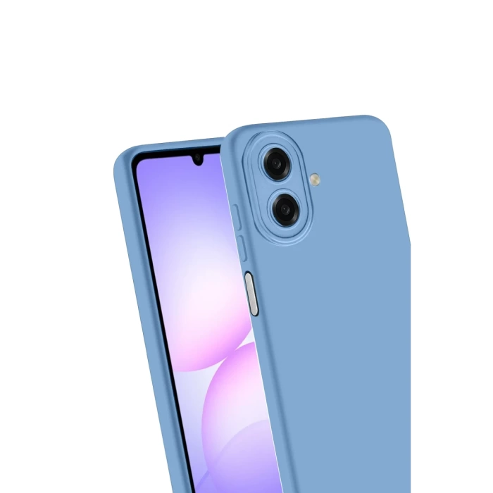 Newface Samsung Galaxy A07 Nano içi Kadife Silikon