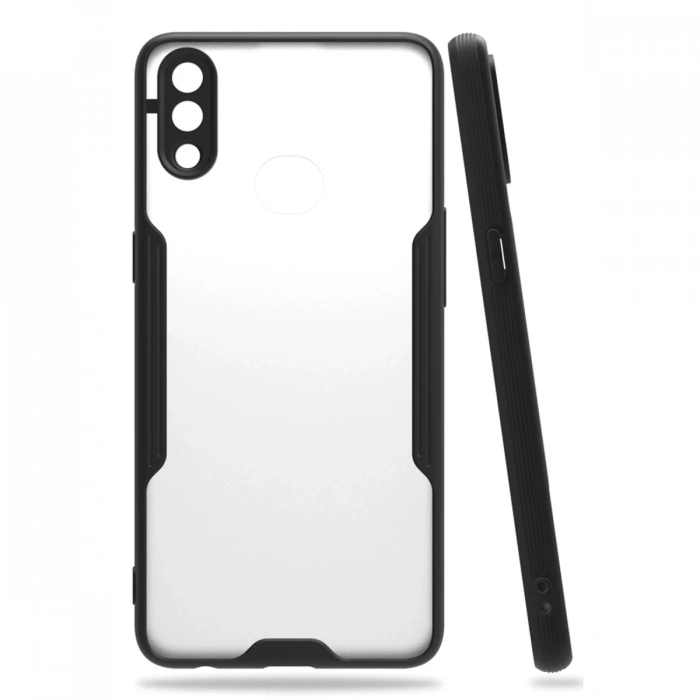 Newface Samsung Galaxy A10S Kılıf Platin Silikon
