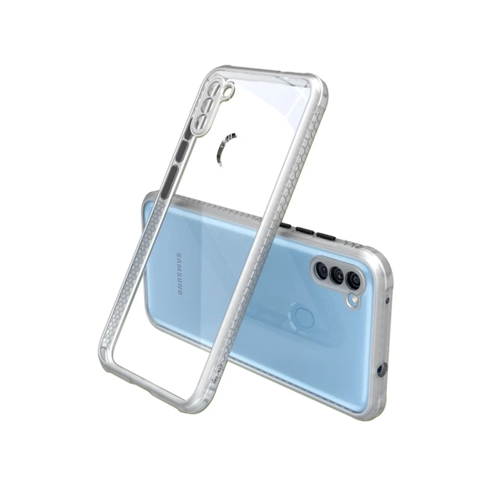 Newface Samsung Galaxy A11 Kılıf Miami Şeffaf Silikon
