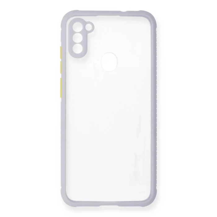 Newface Samsung Galaxy A11 Kılıf Miami Şeffaf Silikon