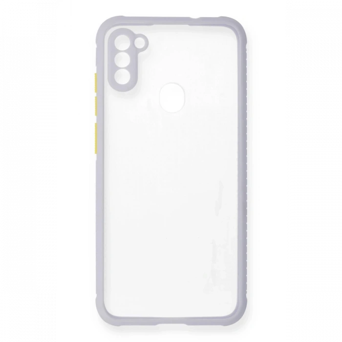 Newface Samsung Galaxy A11 Kılıf Miami Şeffaf Silikon