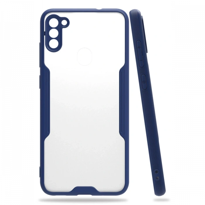 Samsung Galaxy A11 Kılıf Platin Silikon