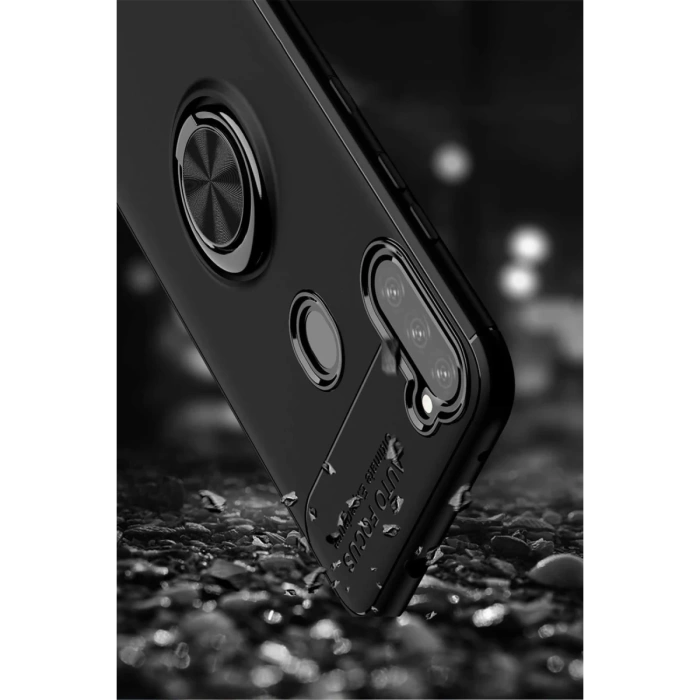 Newface Samsung Galaxy A11 Kılıf Range Yüzüklü Silikon