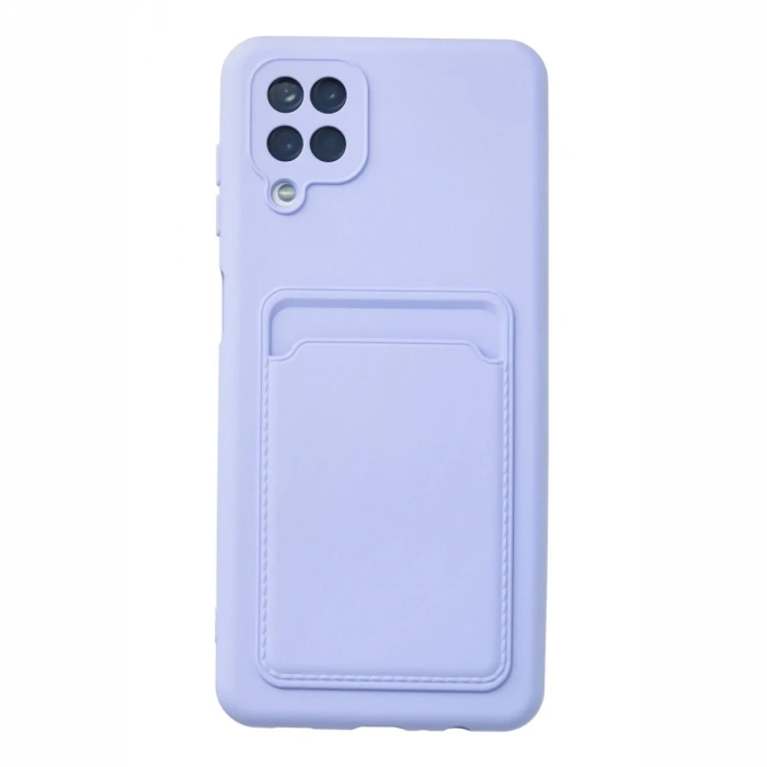 Newface Samsung Galaxy A12 Kılıf Kelvin Kartvizitli Silikon