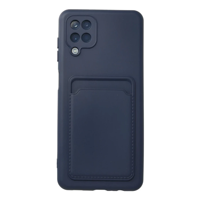 Newface Samsung Galaxy A12 Kılıf Kelvin Kartvizitli Silikon