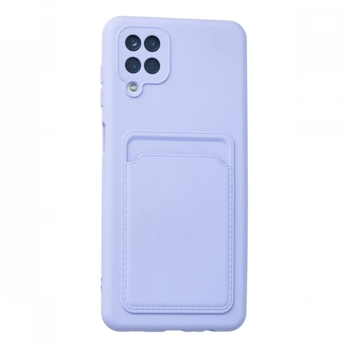 Newface Samsung Galaxy A12 Kılıf Kelvin Kartvizitli Silikon
