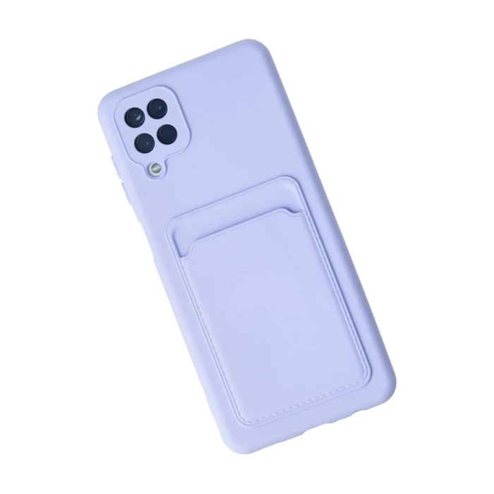 Newface Samsung Galaxy A12 Kılıf Kelvin Kartvizitli Silikon