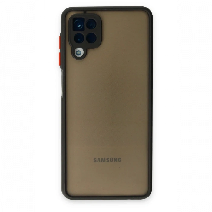 Newface Samsung Galaxy A12 Kılıf Montreal Silikon Kapak