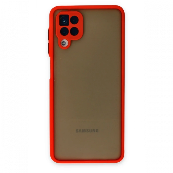 Newface Samsung Galaxy A12 Kılıf Montreal Silikon Kapak